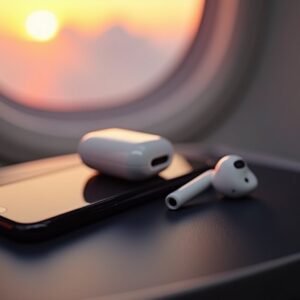 AirPods w podróży samolotem – jak działają bez internetu?