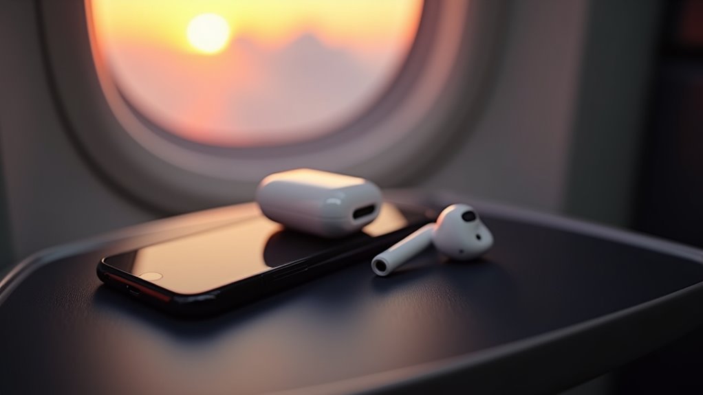AirPods w podróży samolotem – jak działają bez internetu?