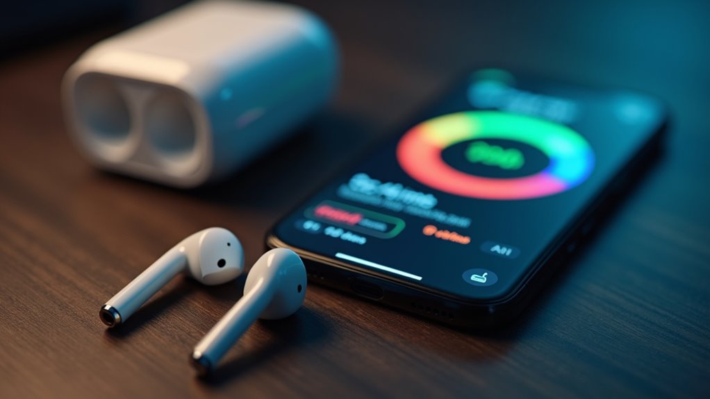 regularnie sprawdzaj poziom naładowania baterii w AirPods
