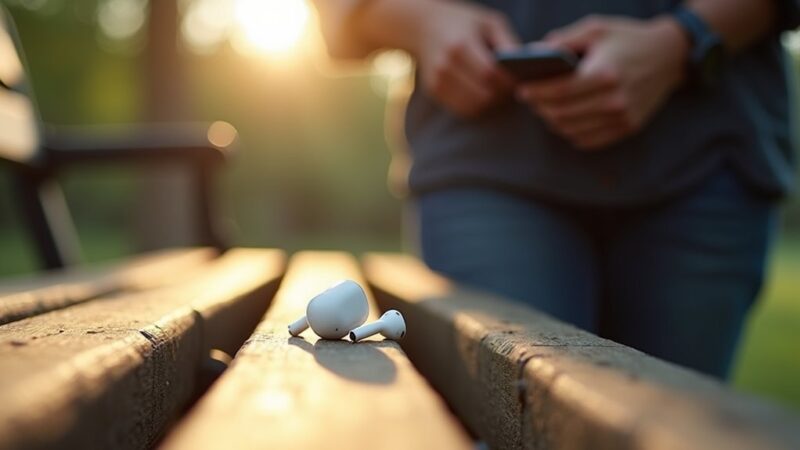 Jak ustawić powiadomienie o pozostawieniu AirPods?