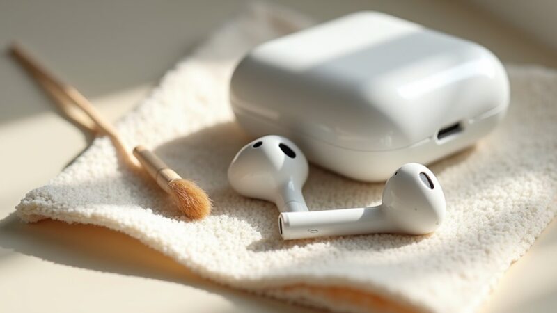 Jak czyścić AirPods? Bezpieczne metody pielęgnacji